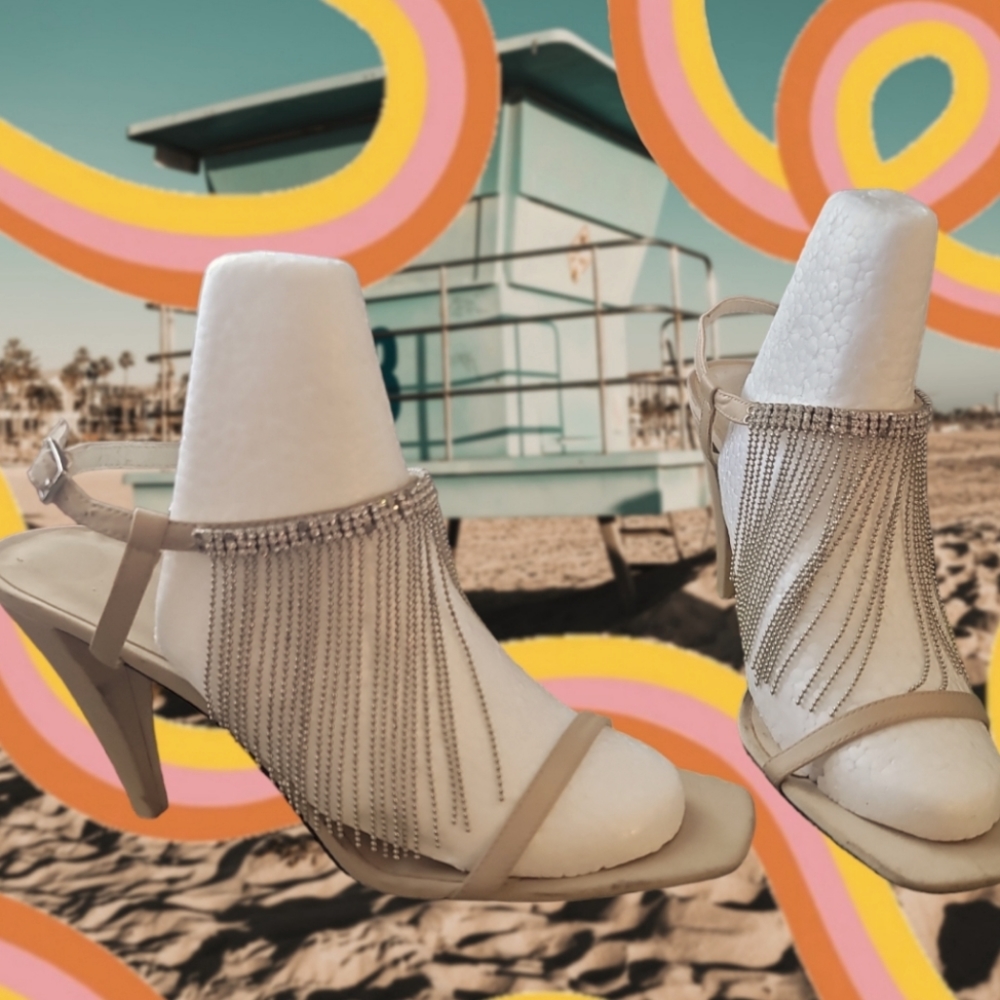 Calvin Klein HTF Vintage Never Worn Sandals